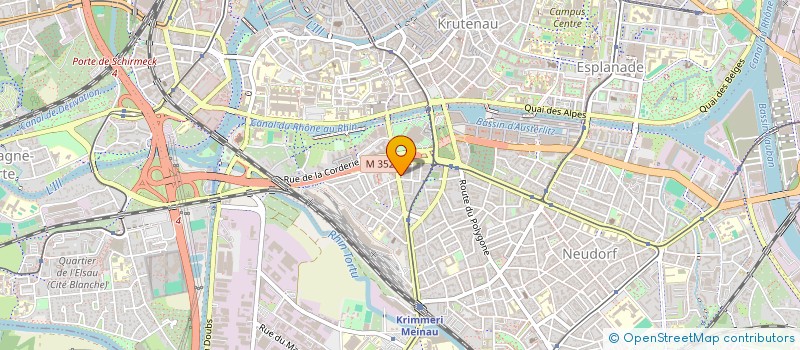 localisation de l'entreprise MADAME CECILE POUILLY à STRASBOURG