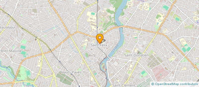 localisation de l'entreprise MADAME CECILE POULLET à NANTES