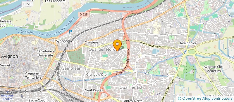 localisation de l'entreprise MADAME CECILE PRAT  AVIGNON