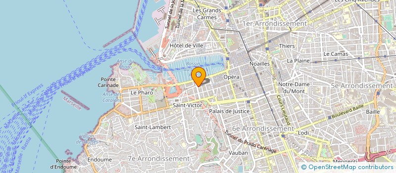 localisation de l'entreprise MADAME CECILE PROCIDA  MARSEILLE