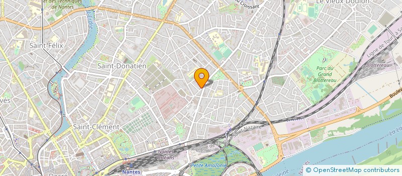 localisation de l'entreprise MADAME CECILE QUEFFELEC à NANTES