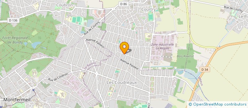 localisation de l'entreprise MADAME CECILE QUERUEL à COURTRY