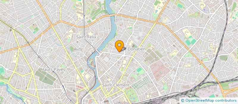 localisation de l'entreprise MADAME CECILE QUINIO à NANTES