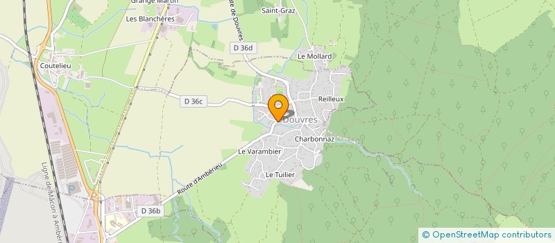 localisation de l'entreprise MADAME CECILE QUINSON  DOUVRES