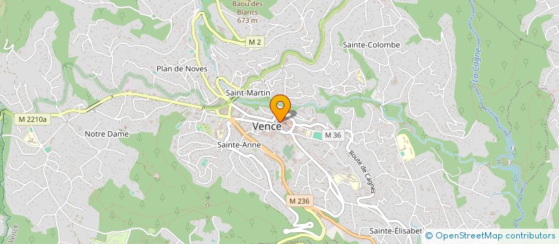 localisation de l'entreprise MADAME CECILE RAMEL à VENCE