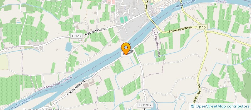 localisation de l'entreprise MADAME CECILE RAULT  SAINT-PEY-DE-CASTETS