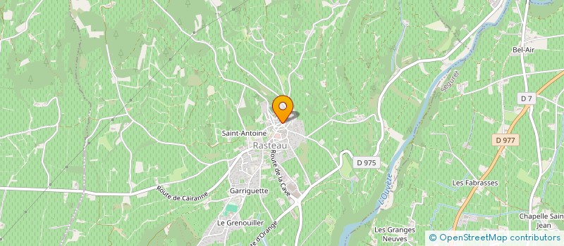 localisation de l'entreprise MADAME CECILE RAYNAUD  SABLET