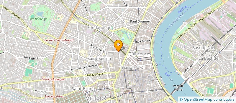 localisation de l'entreprise MADAME CECILE REDON à BORDEAUX