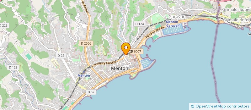 localisation de l'entreprise MADAME CECILE REIGNER à MENTON