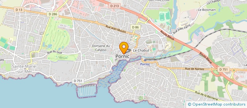 localisation de l'entreprise MADAME CECILE REJASSE  PORNIC