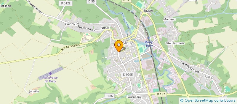 localisation de l'entreprise MADAME CECILE RENARD à BALAGNY-SUR-THERAIN