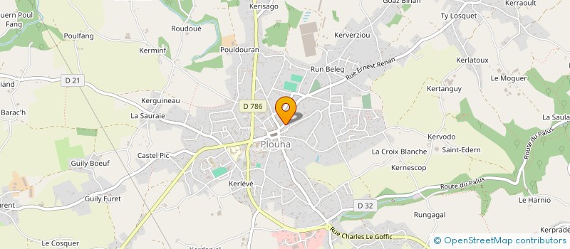 localisation de l'entreprise MADAME CECILE RENAUD à PLOUHA