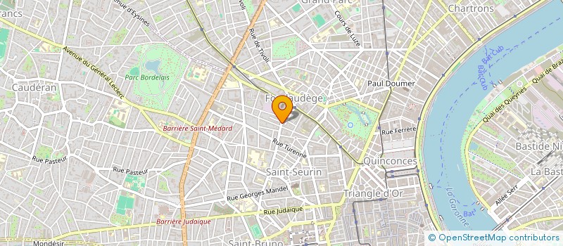 localisation de l'entreprise MADAME CECILE RENAUD SAUS à BORDEAUX