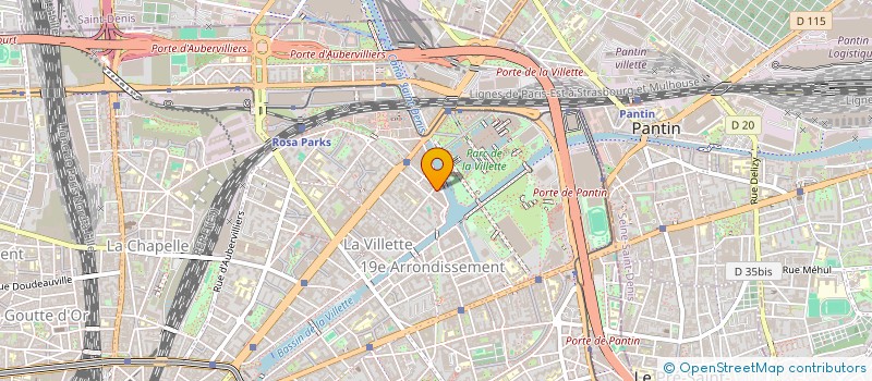 localisation de l'entreprise MADAME CECILE RENAUT  PARIS