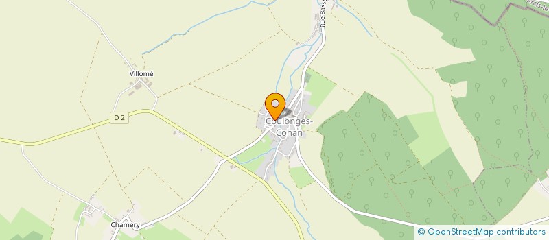 localisation de l'entreprise MADAME CECILE RENE  COULONGES-COHAN