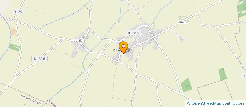 localisation de l'entreprise MADAME CECILE REPERANT à TREMBLAY-LES-VILLAGES