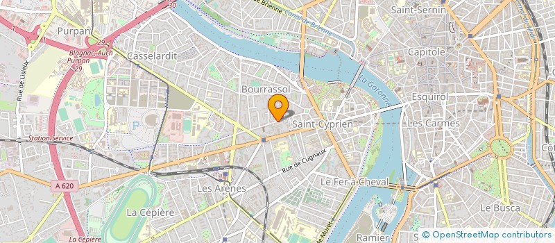 localisation de l'entreprise MADAME CECILE REVEL à TOULOUSE
