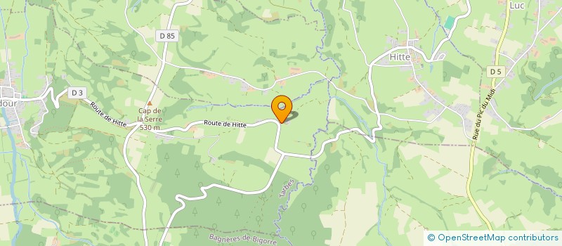 localisation de l'entreprise MADAME CECILE REYNAUD  VIELLE-ADOUR