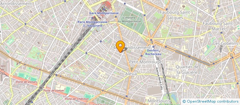 localisation de l'entreprise MADAME CECILE REYNAUD  PARIS