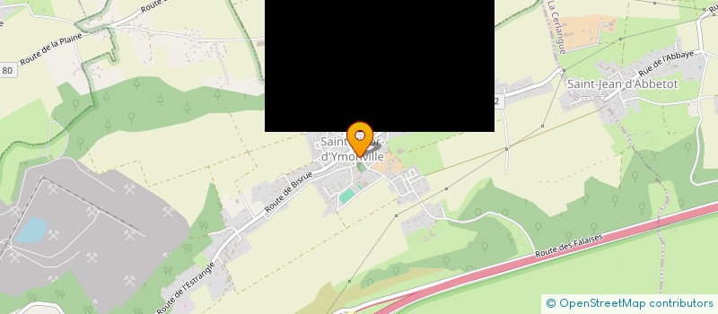 localisation de l'entreprise MADAME CECILE RIBET  SAINT-VIGOR-D'YMONVILLE