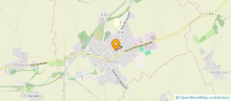 localisation de l'entreprise MADAME CECILE RICHE à ROISEL