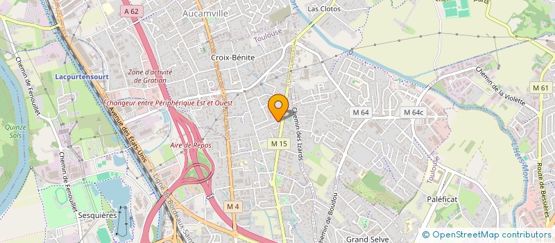localisation de l'entreprise MADAME CECILE RIEU-PIQUET à TOULOUSE