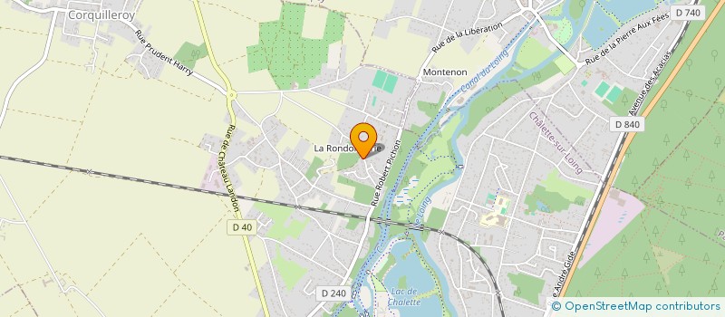 localisation de l'entreprise MADAME CECILE RIFFAULT à CORQUILLEROY