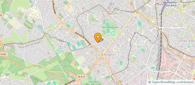 localisation de l'entreprise MADAME CECILE RIGAUD à MONTPELLIER