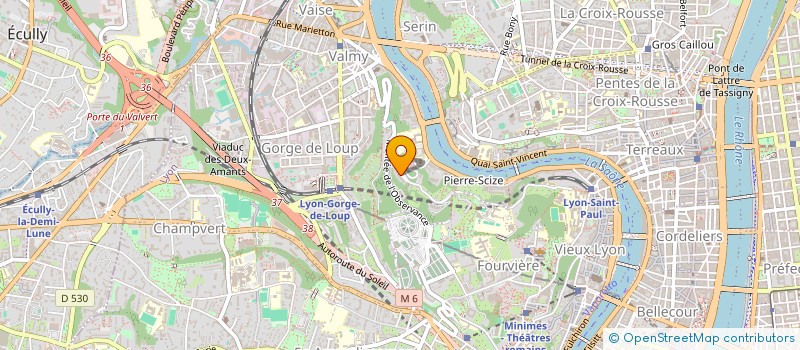 localisation de l'entreprise MADAME CECILE RIONDET  LYON 9EME