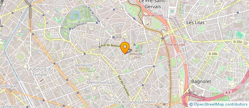 localisation de l'entreprise MADAME CECILE RIOU KERANGAL  PARIS