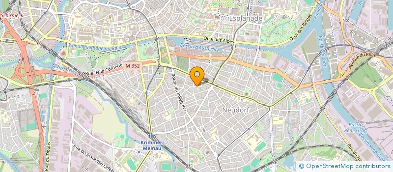 localisation de l'entreprise MADAME CECILE RIVOIRE à STRASBOURG
