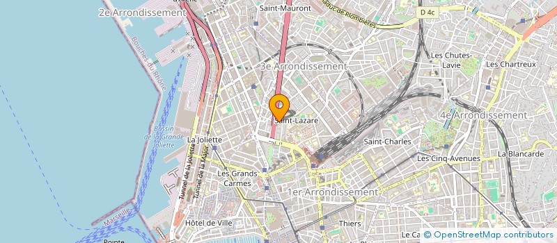 localisation de l'entreprise MADAME CECILE ROBBINO à MARSEILLE