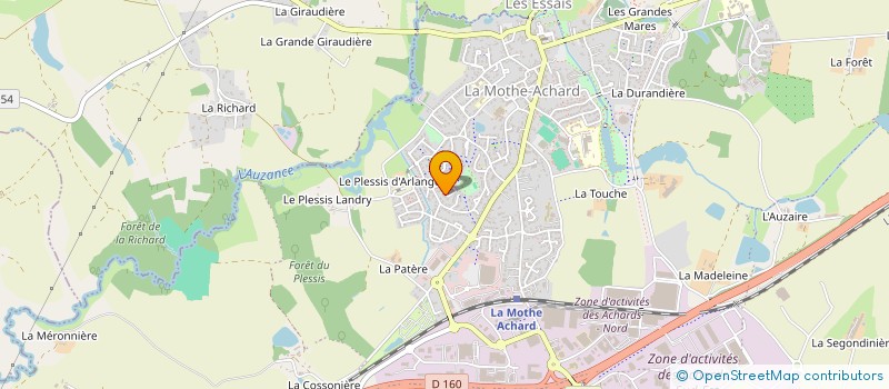 localisation de l'entreprise MADAME CECILE ROBICHON à LE GIROUARD