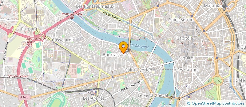 localisation de l'entreprise MADAME CECILE ROBILLIARD à TOULOUSE