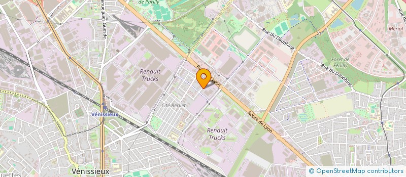 localisation de l'entreprise MADAME CECILE RODRIGUES  SAINT-PRIEST