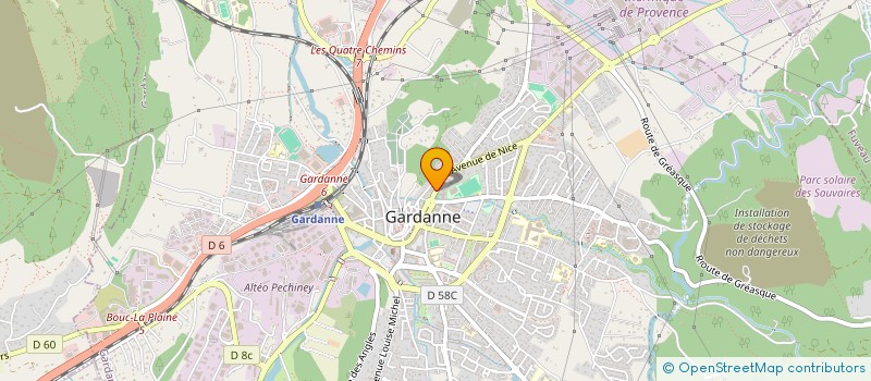 localisation de l'entreprise MADAME CECILE RODRIGUEZ à GARDANNE