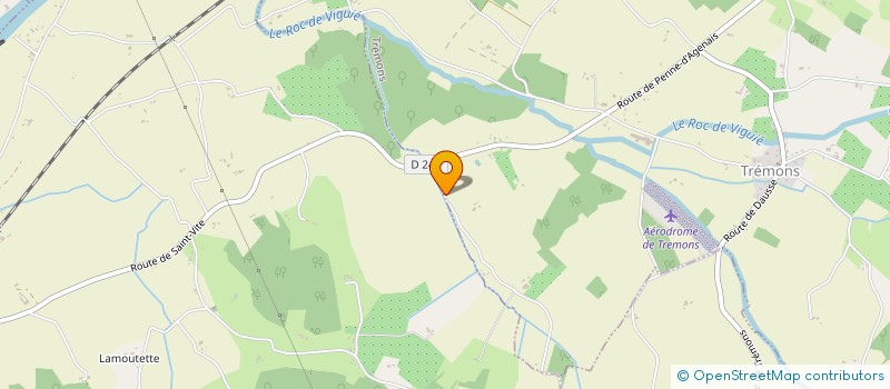 localisation de l'entreprise MADAME CECILE ROMME  TREMONS