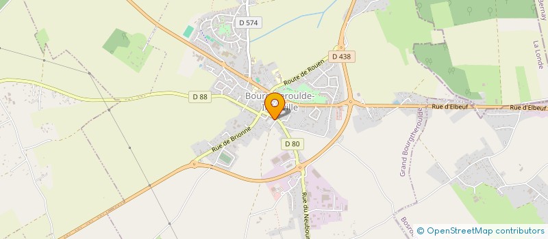 localisation de l'entreprise MADAME CECILE ROPARS  GRAND BOURGTHEROULDE