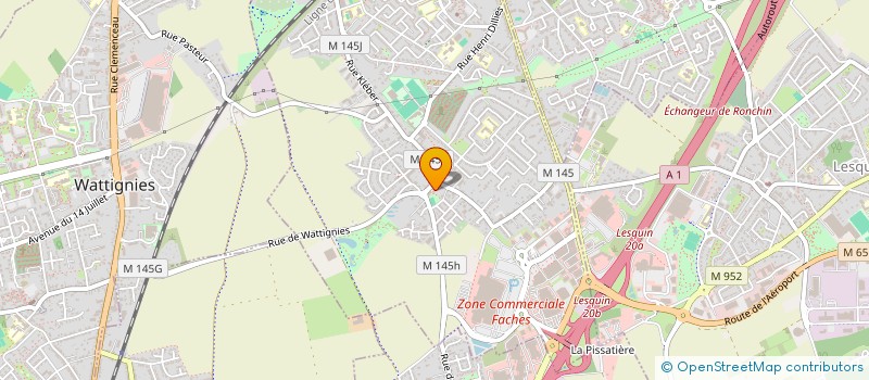 localisation de l'entreprise MADAME CECILE ROQUES  FACHES-THUMESNIL