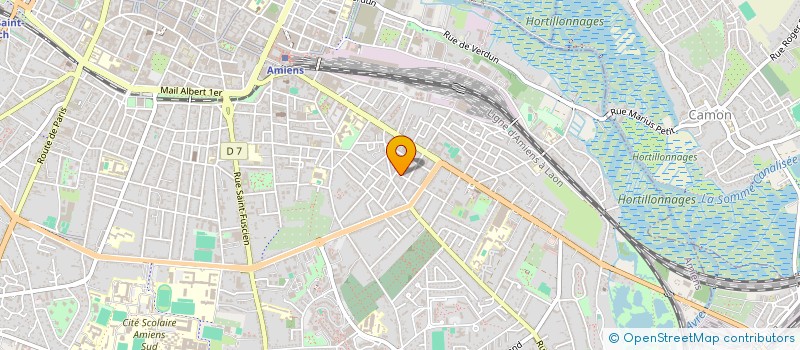 localisation de l'entreprise MADAME CECILE ROQUES  AMIENS