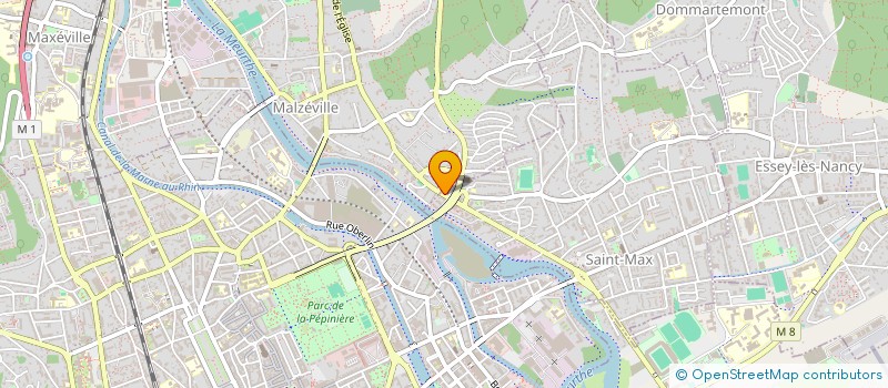 localisation de l'entreprise MADAME CECILE ROSE  SAINT-MAX