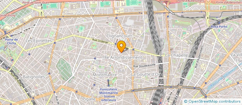 localisation de l'entreprise MADAME CECILE ROUGIER  PARIS