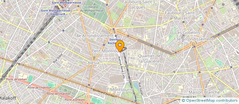 localisation de l'entreprise MADAME CECILE ROUMANET  PARIS