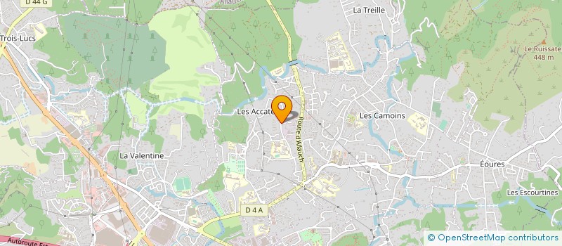localisation de l'entreprise MADAME CECILE ROUMILHAC  MARSEILLE