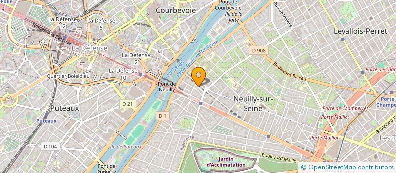 localisation de l'entreprise MADAME CECILE ROUSSEAU à NEUILLY-SUR-SEINE