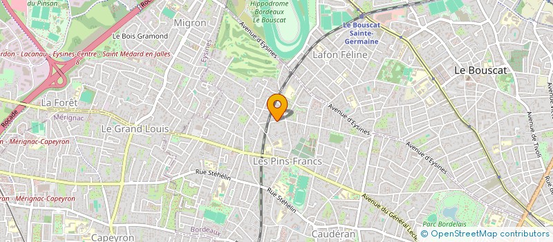 localisation de l'entreprise MADAME CECILE ROUSSELI  BORDEAUX