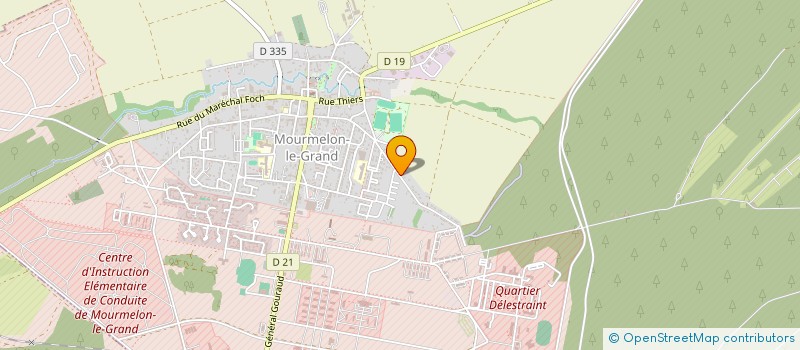 localisation de l'entreprise MADAME CECILE ROUSVAL  MOURMELON-LE-PETIT