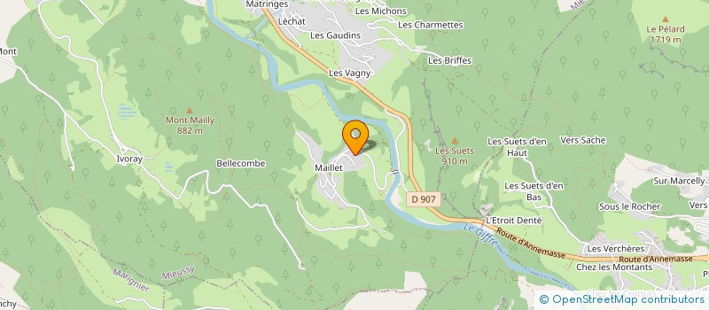 localisation de l'entreprise MADAME CECILE ROY  NANCY-SUR-CLUSES