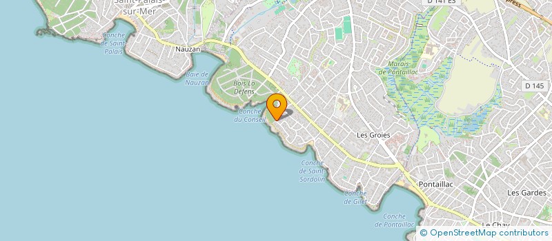 localisation de l'entreprise MADAME CECILE ROY  VAUX-SUR-MER