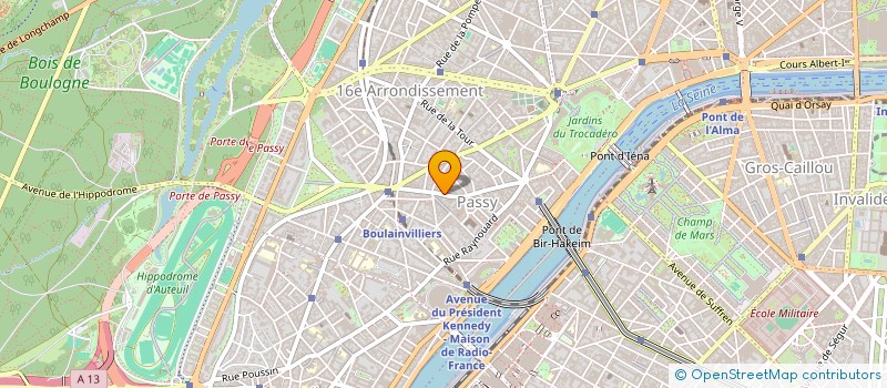 localisation de l'entreprise MADAME CECILE ROYER  PARIS